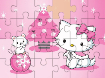 Hello Kitty Christmas Jigsaw Puzzle
