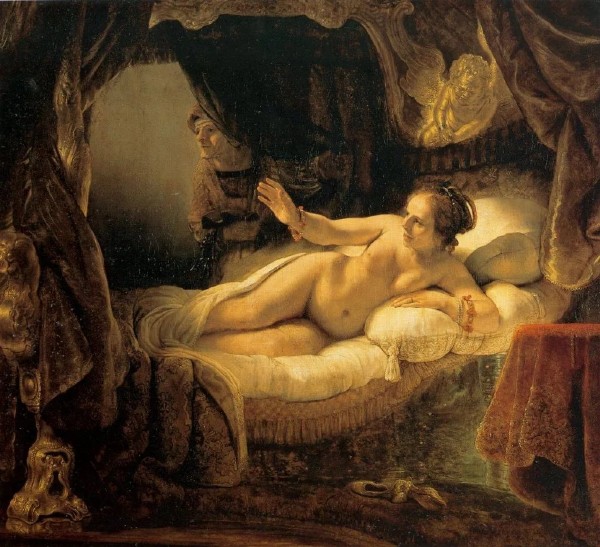Danaë by Rembrandt